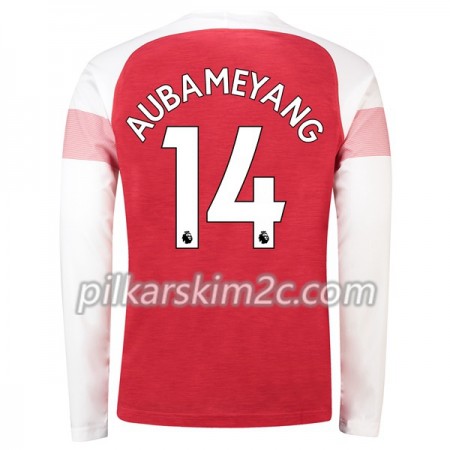 Koszulka Arsenal Aubameyang 14 Główna 2018-2019 - Koszulki Piłkarskie(L/S)
